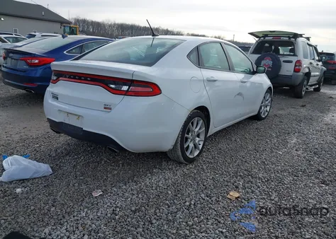2013 Dodge Dart Sxt from USA, damaged, VIN 1C3CDFBH6DD143089